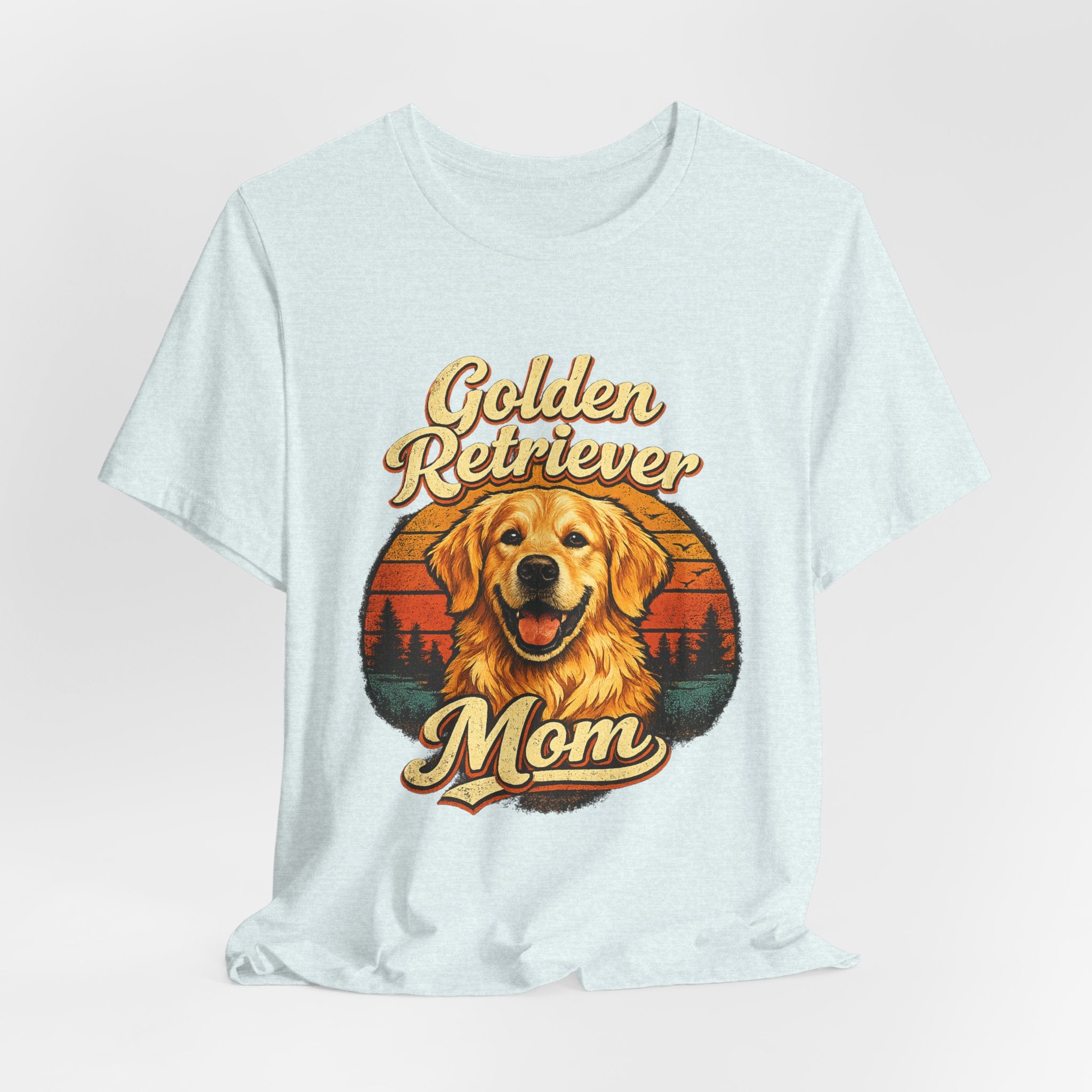 Golden Retriever Mom T-Shirt — Retro Dog Mom Tee