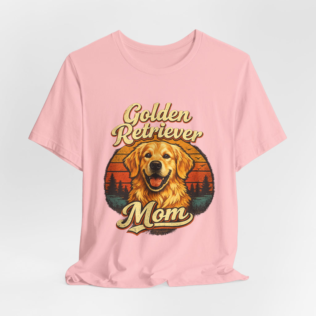 Golden Retriever Mom T-Shirt — Retro Dog Mom Tee