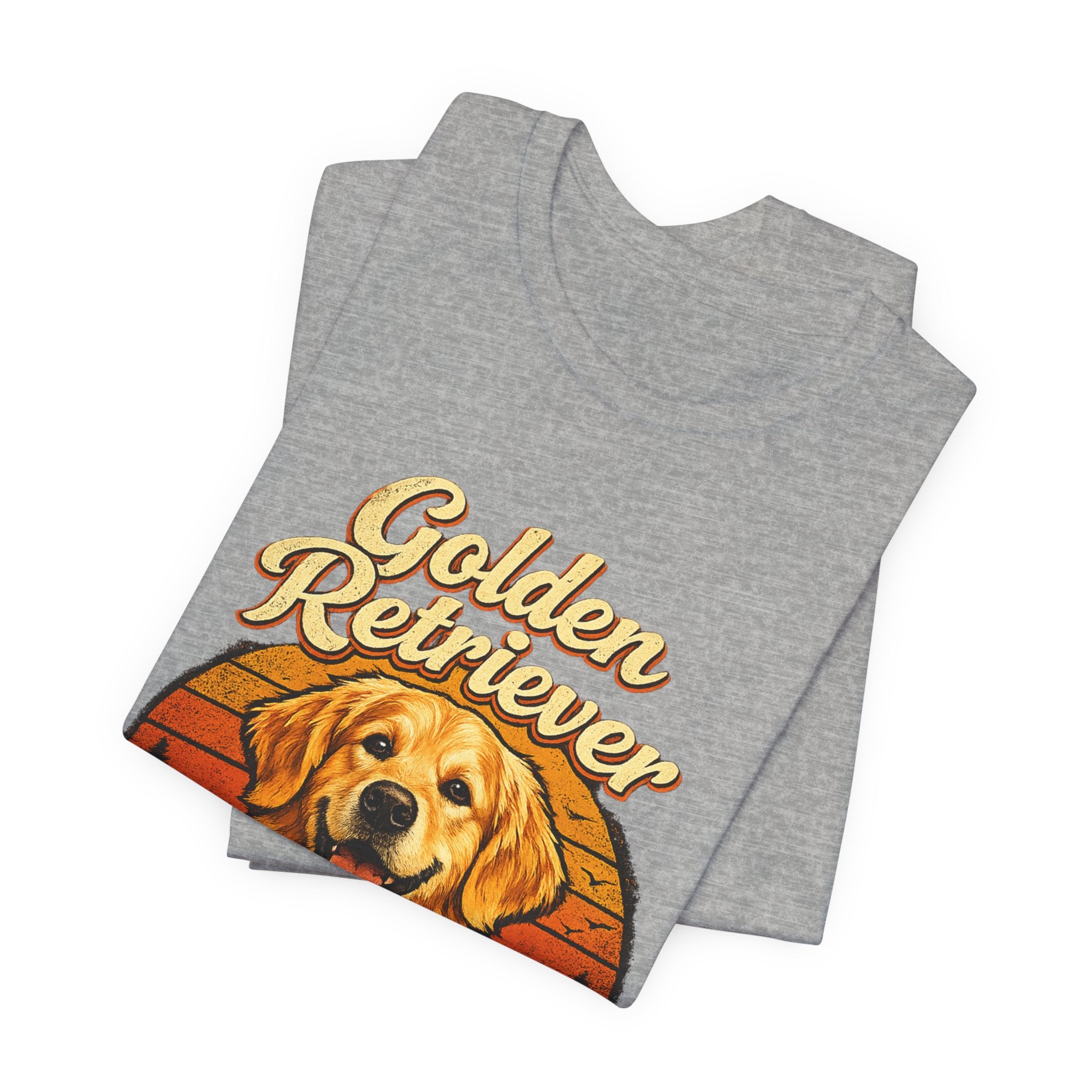 Golden Retriever Mom T-Shirt — Retro Dog Mom Tee