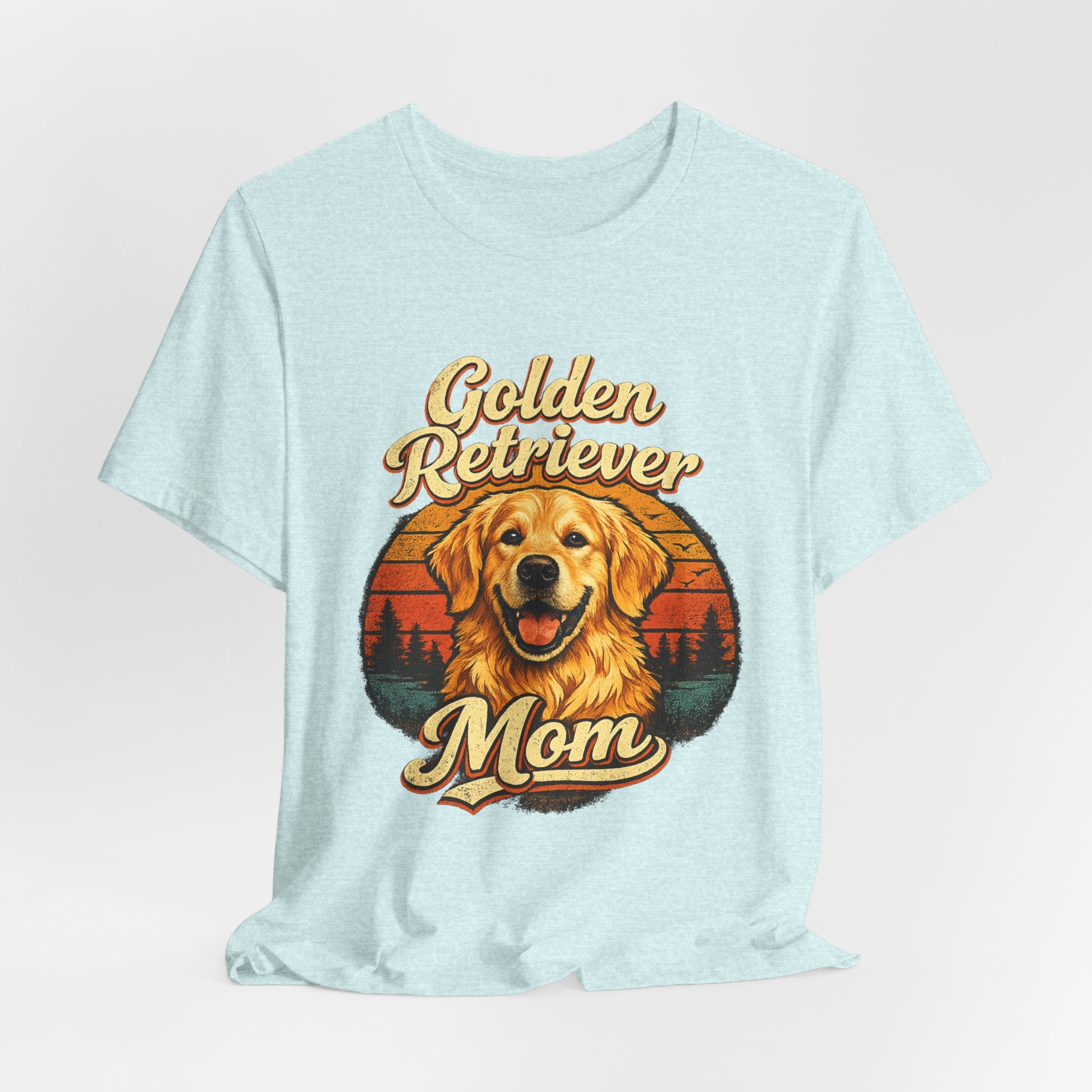 Golden Retriever Mom T-Shirt — Retro Dog Mom Tee