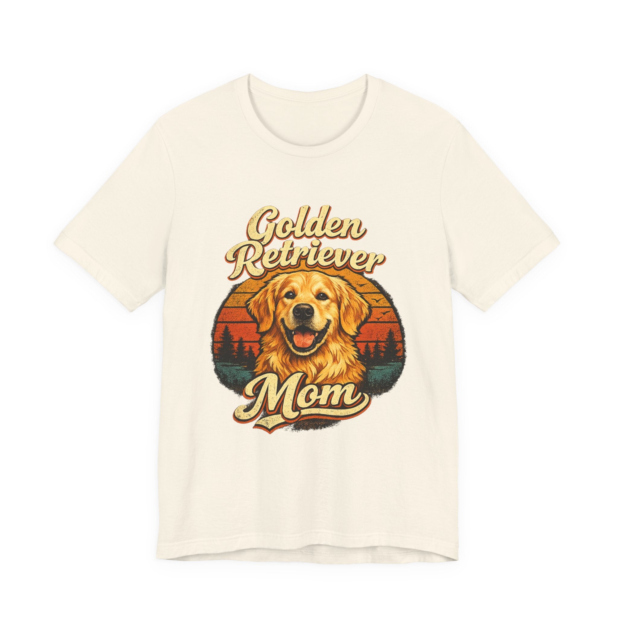 Golden Retriever Mom T-Shirt — Retro Dog Mom Tee