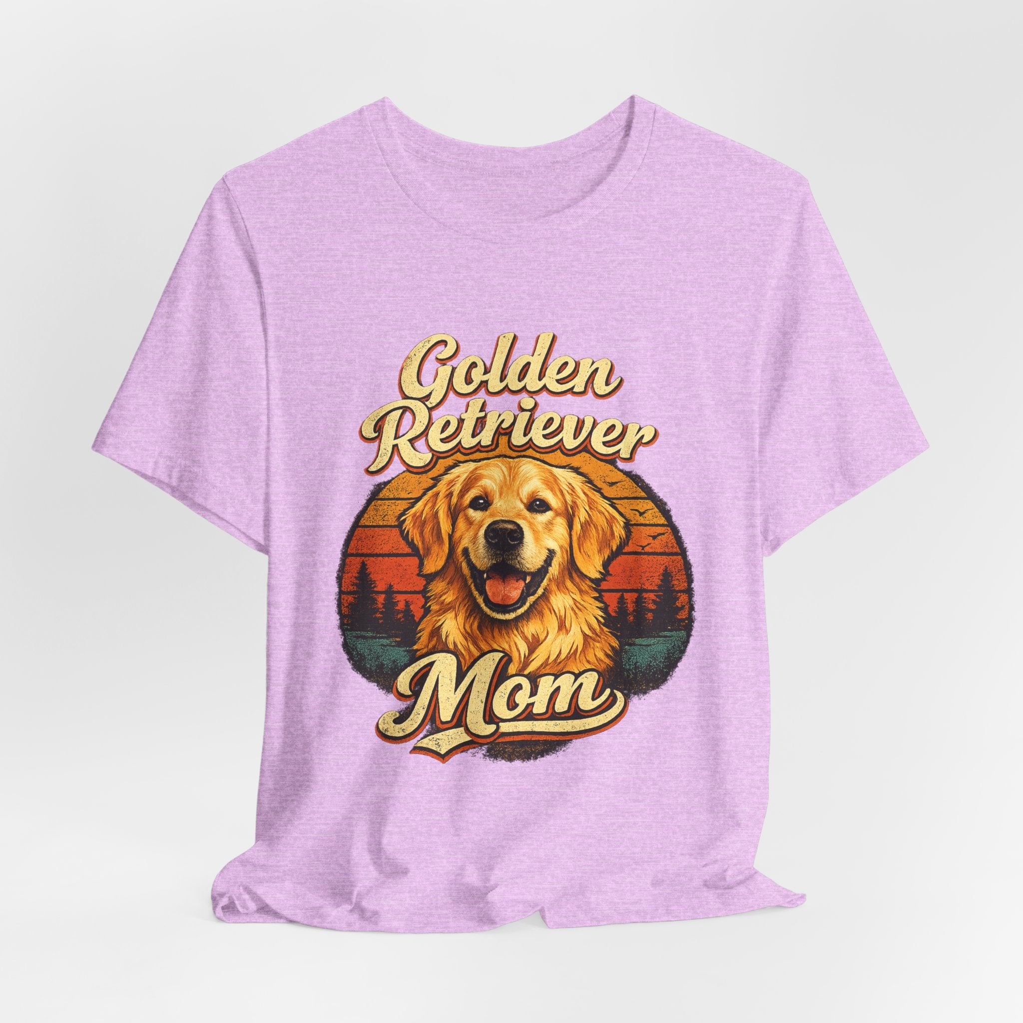 Golden Retriever Mom T-Shirt — Retro Dog Mom Tee