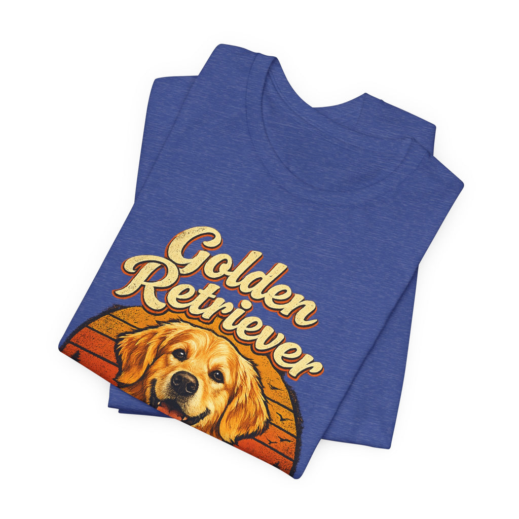 Golden Retriever Mom T-Shirt — Retro Dog Mom Tee