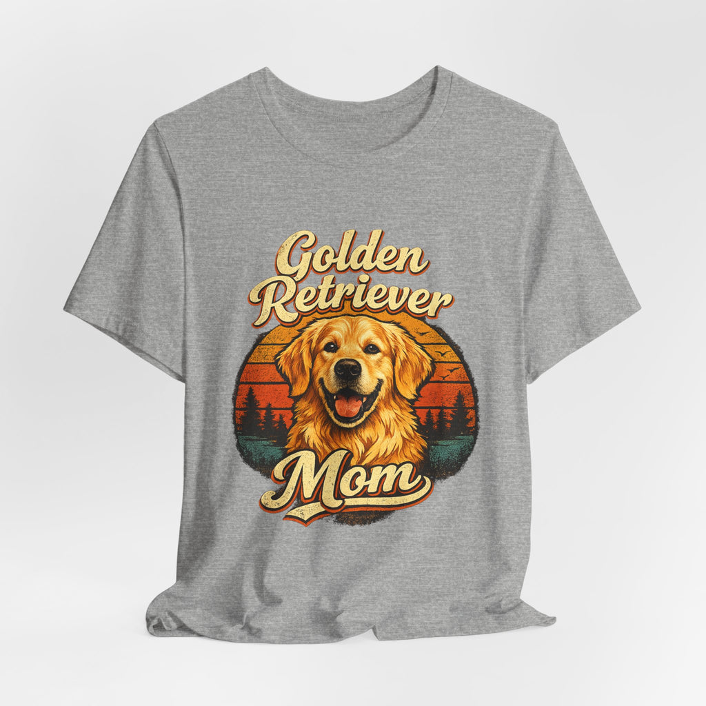Golden Retriever Mom T-Shirt — Retro Dog Mom Tee