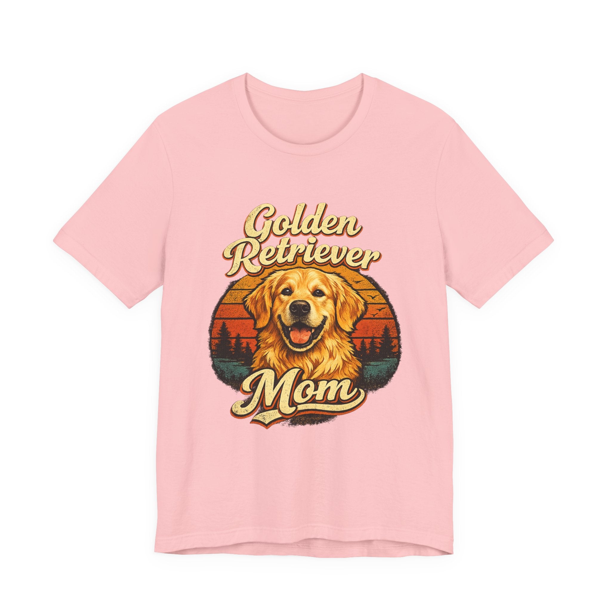 Golden Retriever Mom T-Shirt — Retro Dog Mom Tee