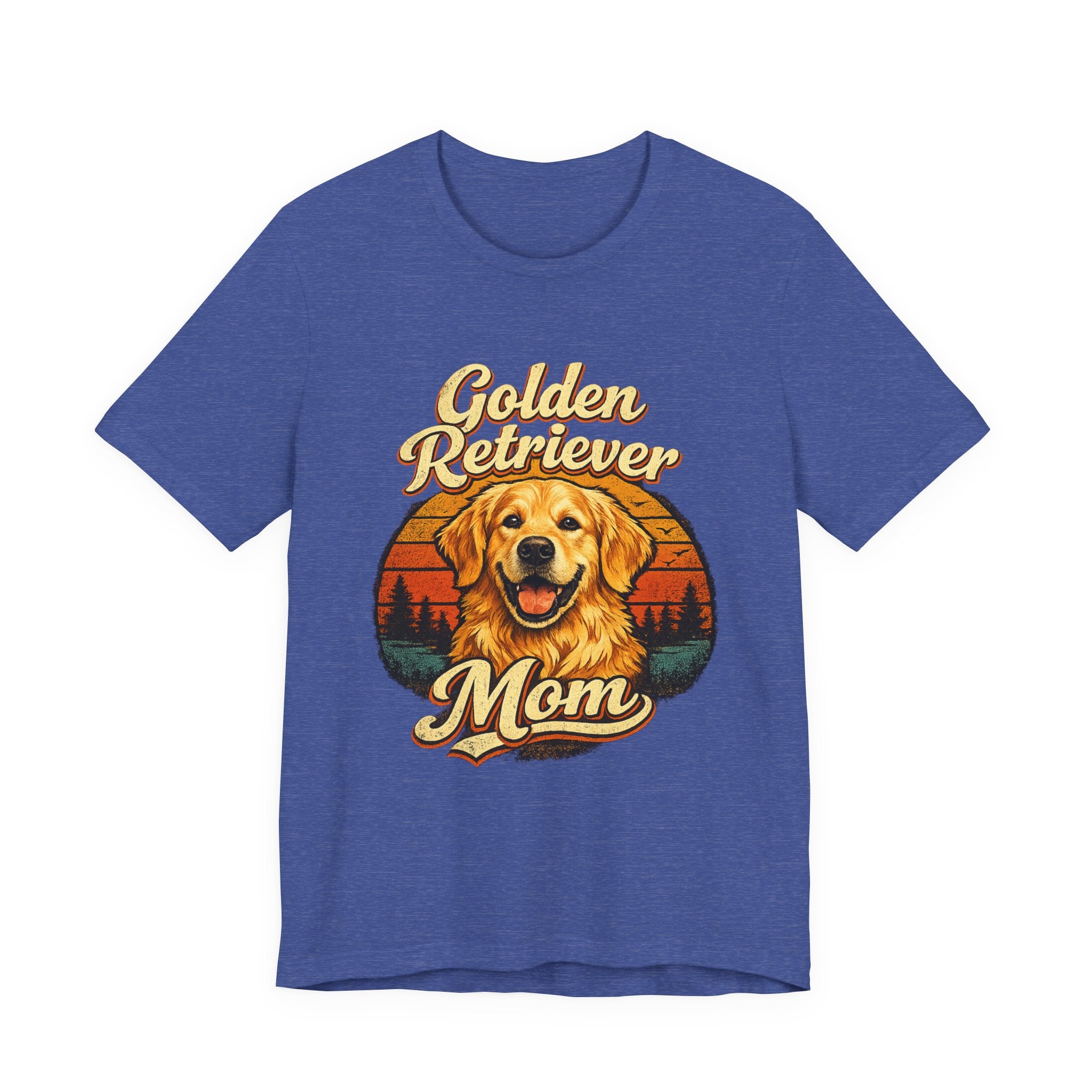 Golden Retriever Mom T-Shirt — Retro Dog Mom Tee