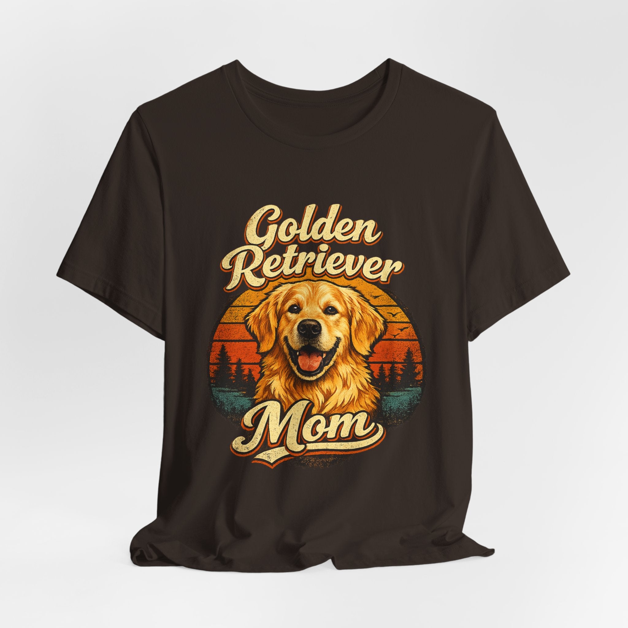 Golden Retriever Mom T-Shirt — Retro Dog Mom Tee