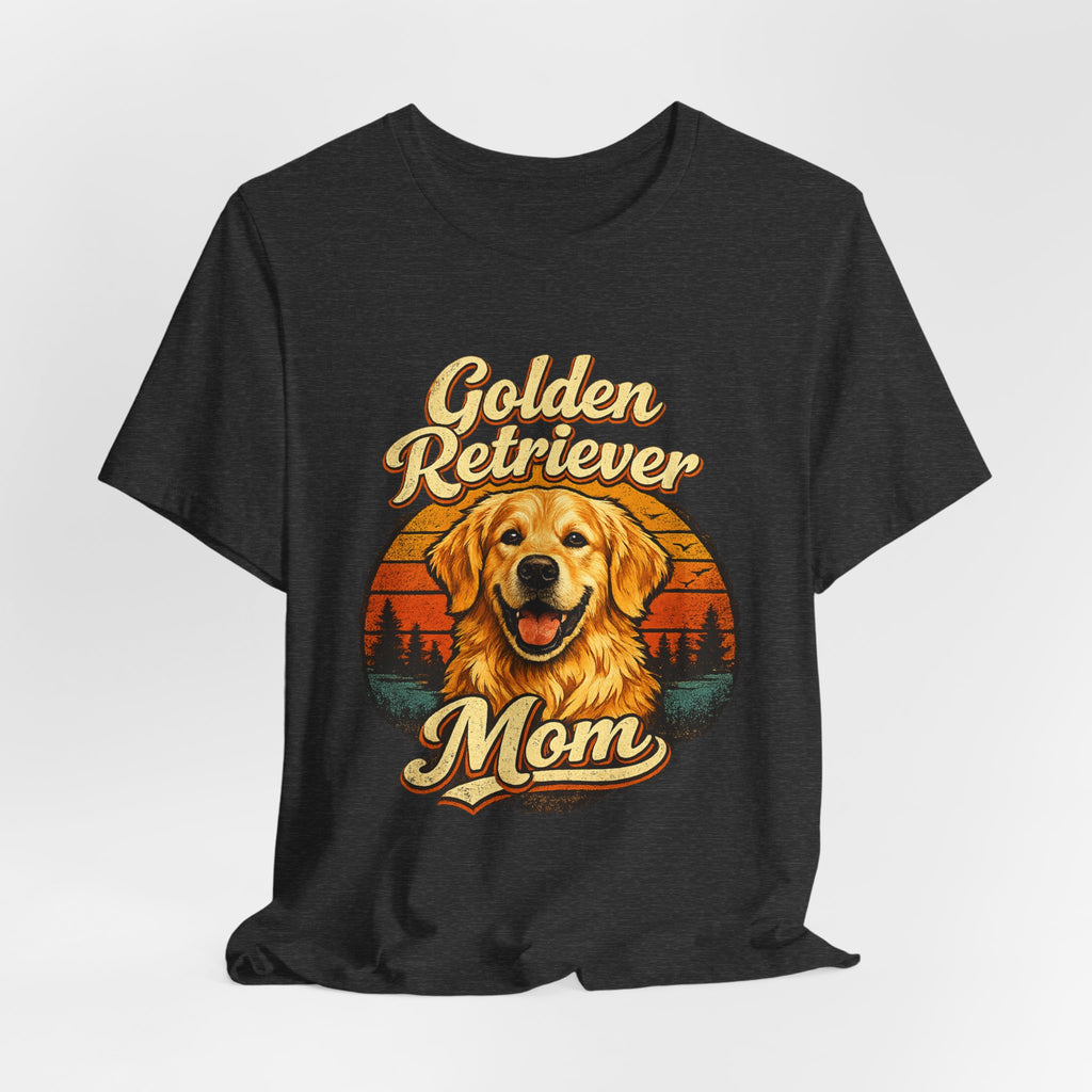 Golden Retriever Mom T-Shirt — Retro Dog Mom Tee