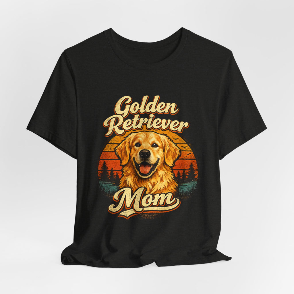 Golden Retriever Mom T-Shirt — Retro Dog Mom Tee