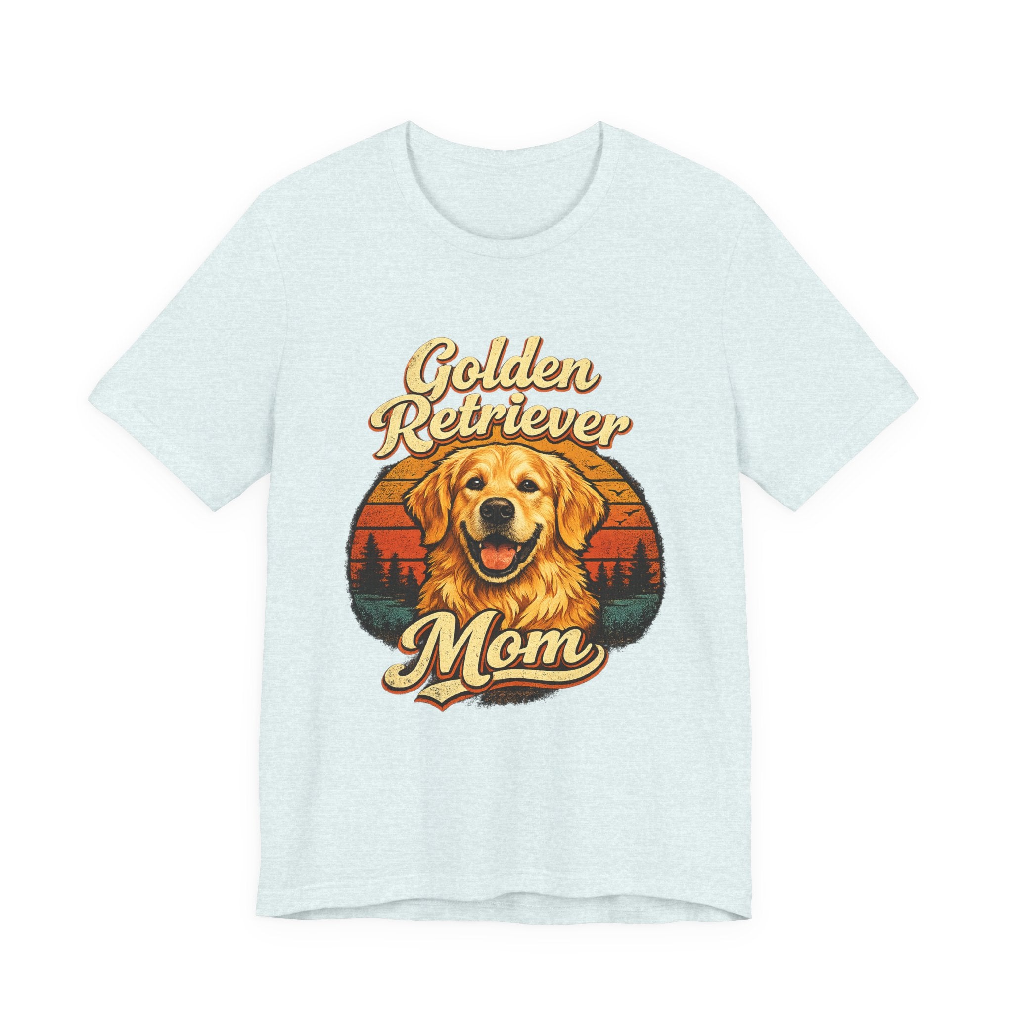 Golden Retriever Mom T-Shirt — Retro Dog Mom Tee