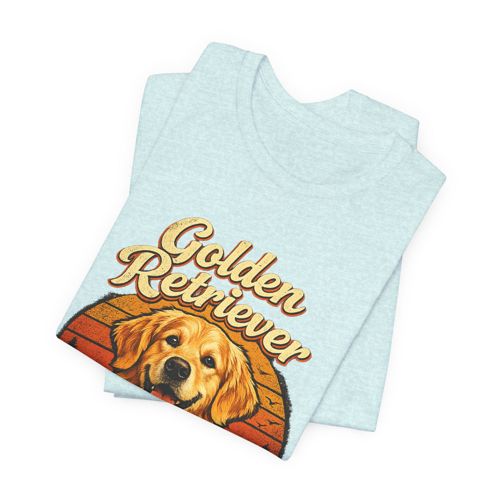 Golden Retriever Mom T-Shirt — Retro Dog Mom Tee