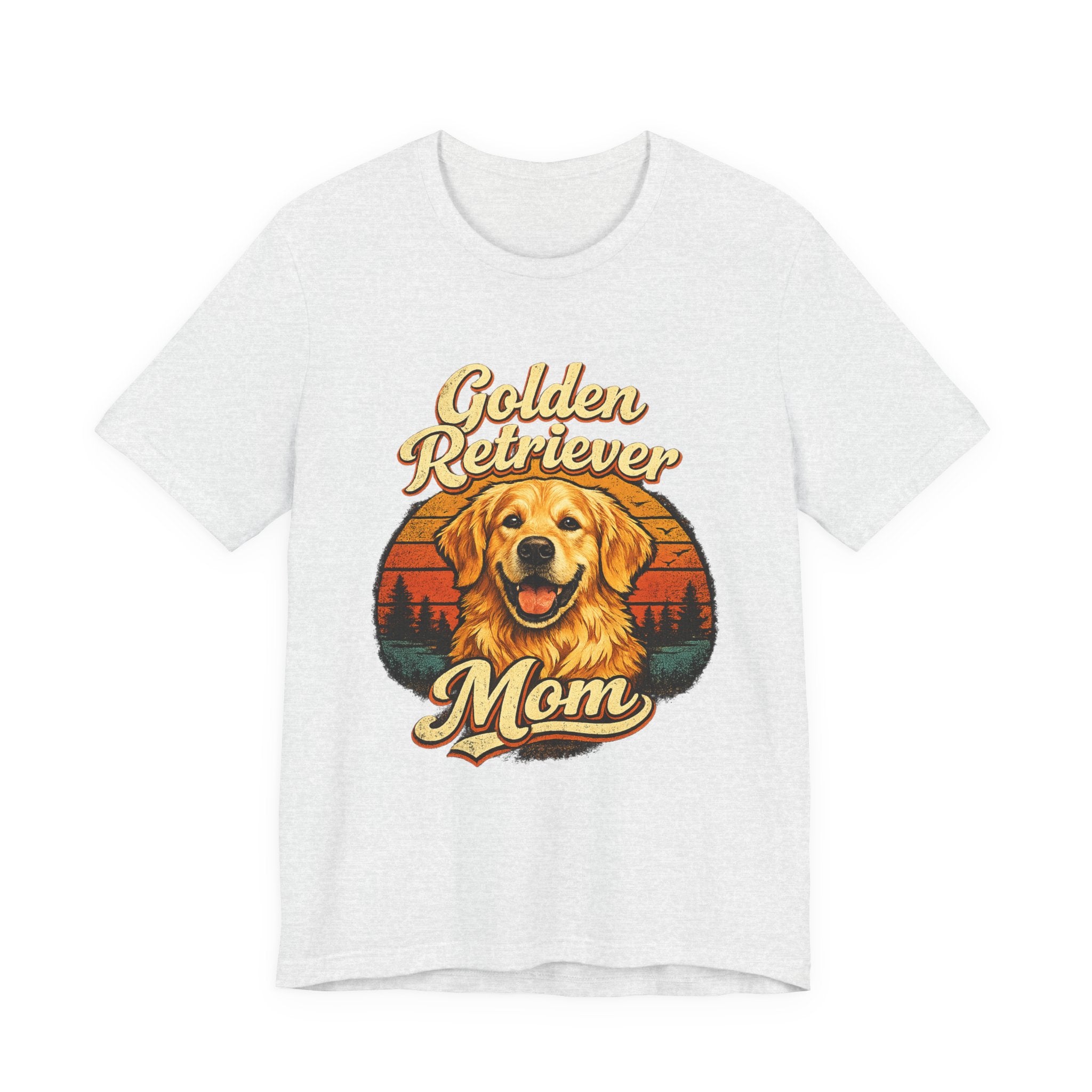 Golden Retriever Mom T-Shirt — Retro Dog Mom Tee