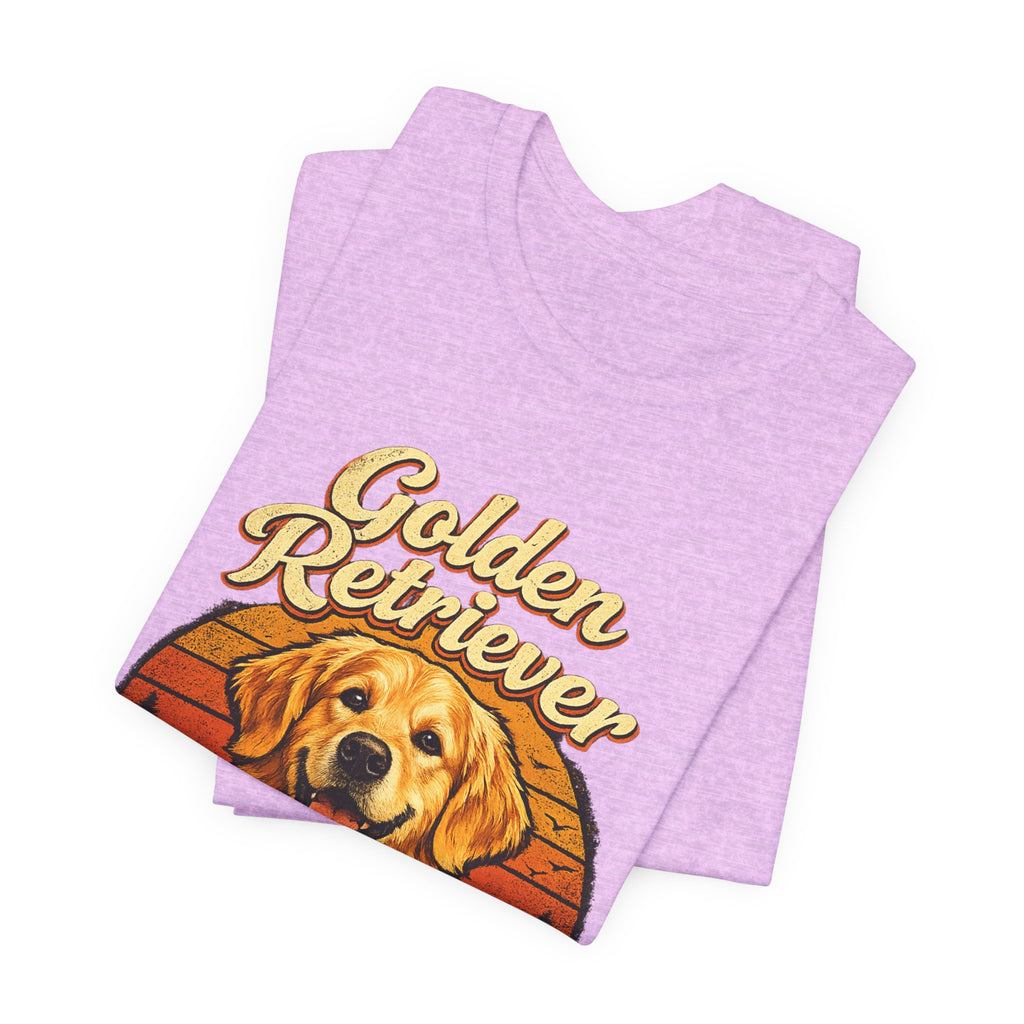 Golden Retriever Mom T-Shirt — Retro Dog Mom Tee