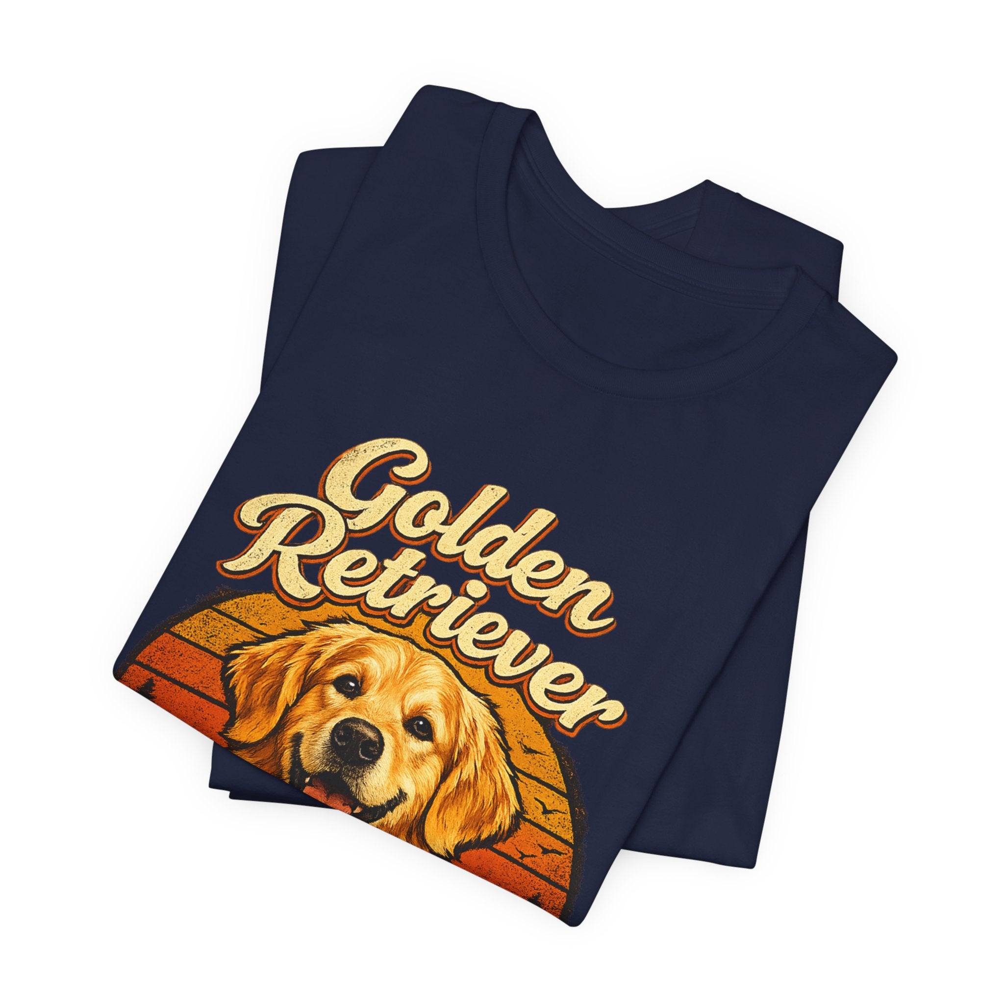 Golden Retriever Mom T-Shirt — Retro Dog Mom Tee