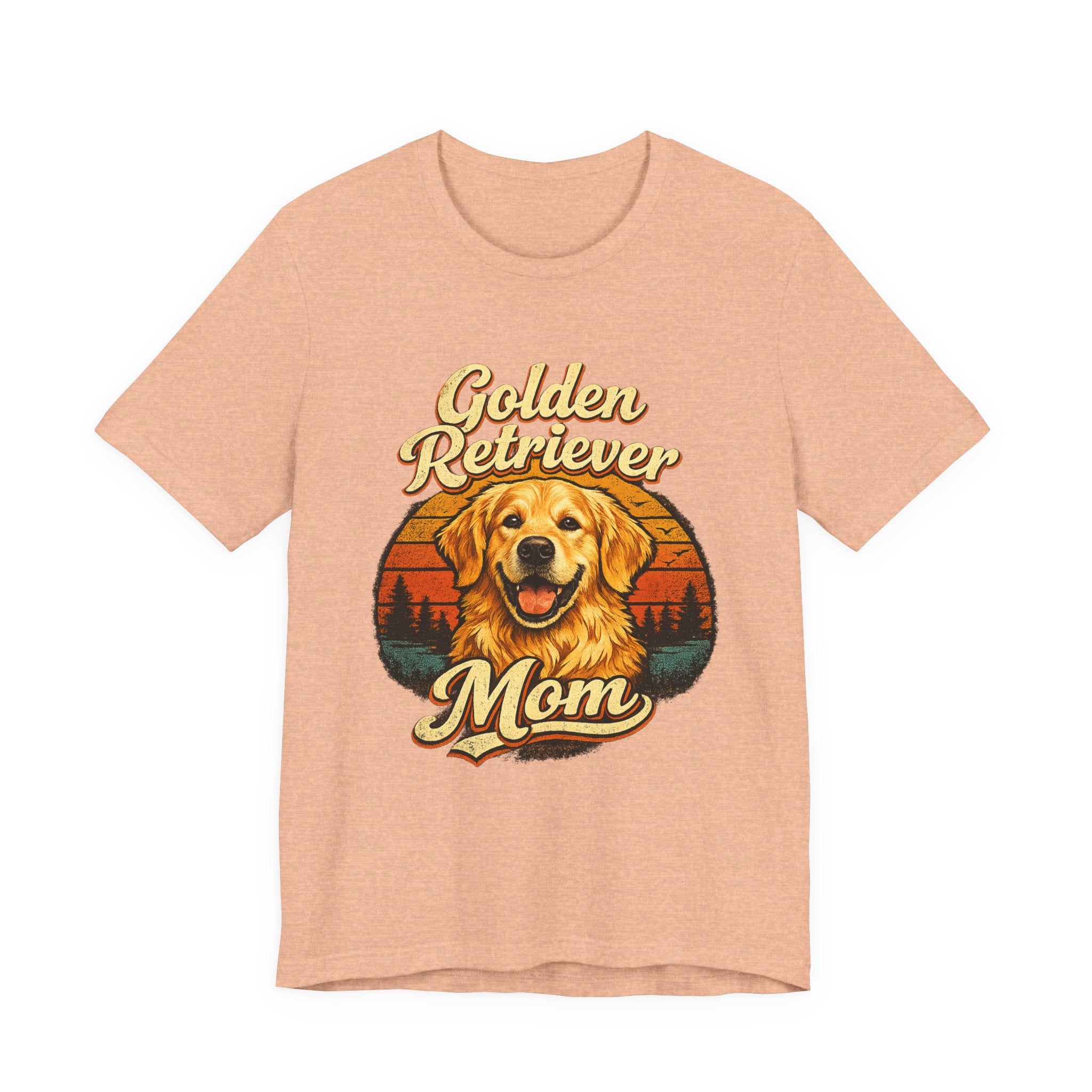 Golden Retriever Mom T-Shirt — Retro Dog Mom Tee