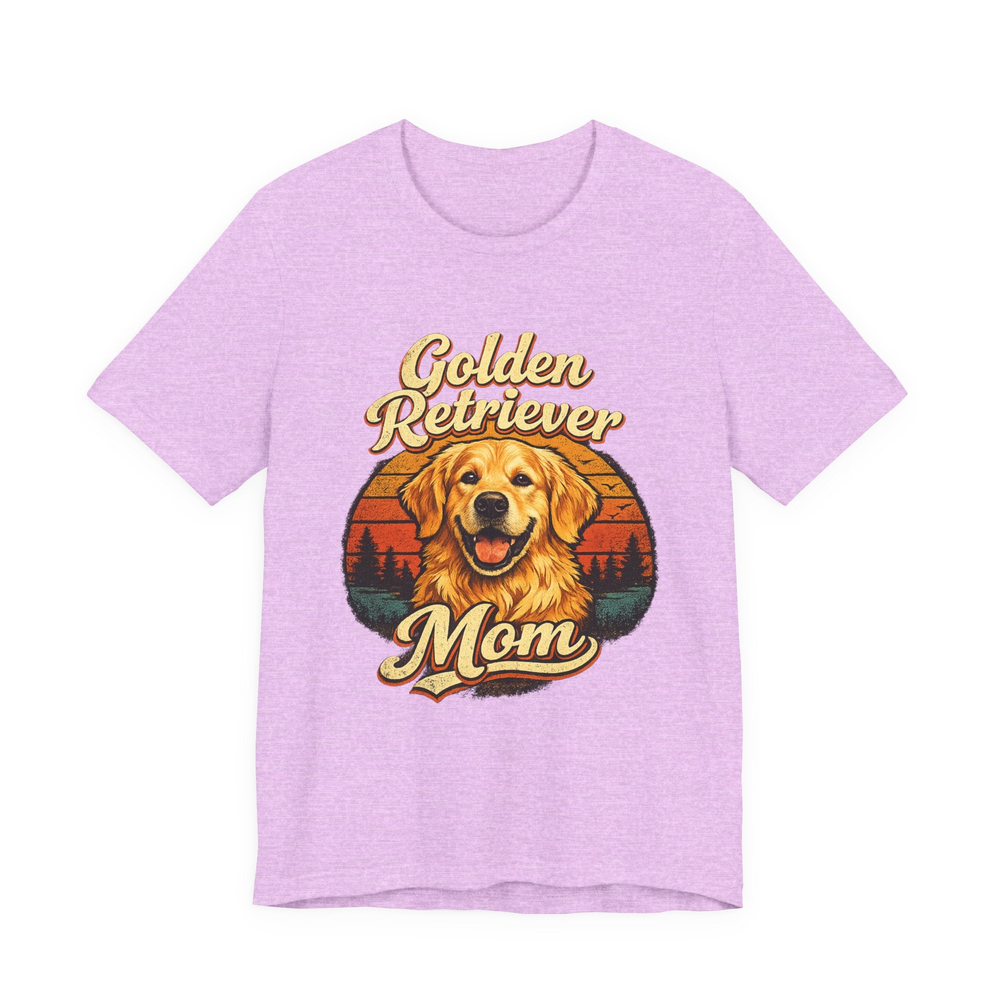 Golden Retriever Mom T-Shirt — Retro Dog Mom Tee