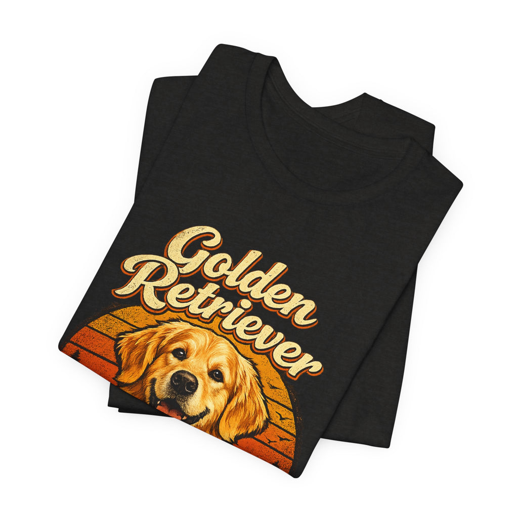 Golden Retriever Mom T-Shirt — Retro Dog Mom Tee