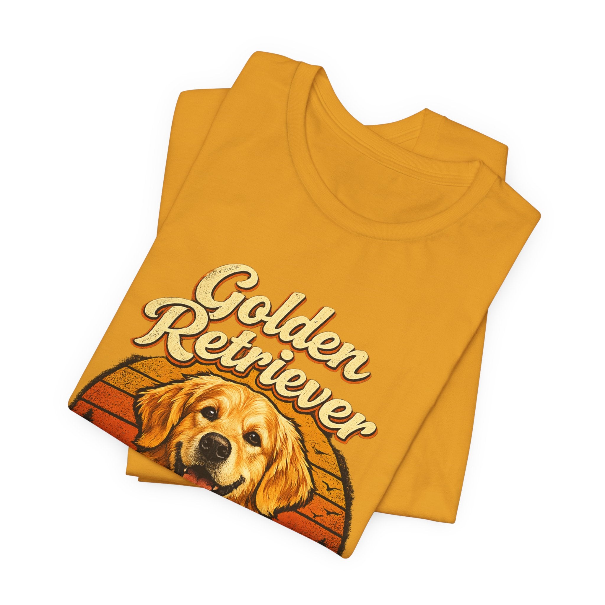 Golden Retriever Mom T-Shirt — Retro Dog Mom Tee