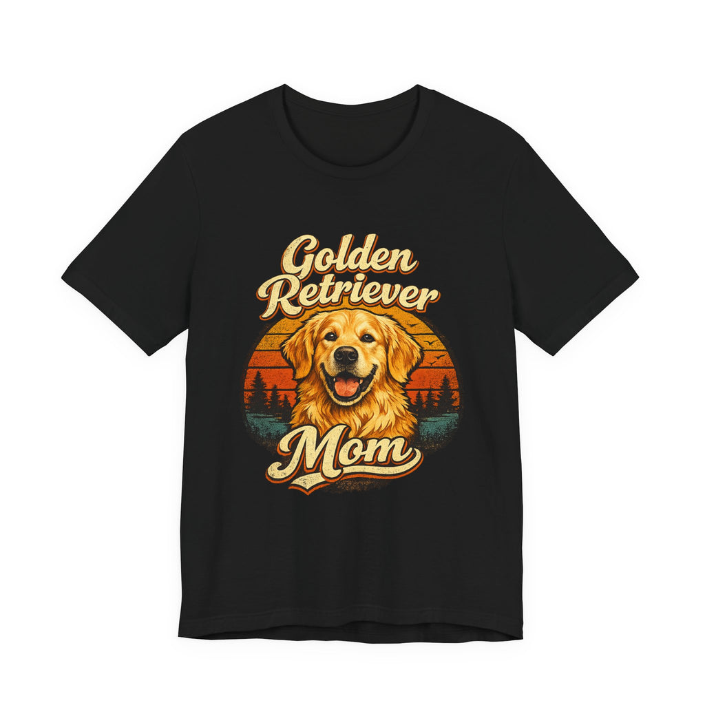 Golden Retriever Mom T-Shirt — Retro Dog Mom Tee