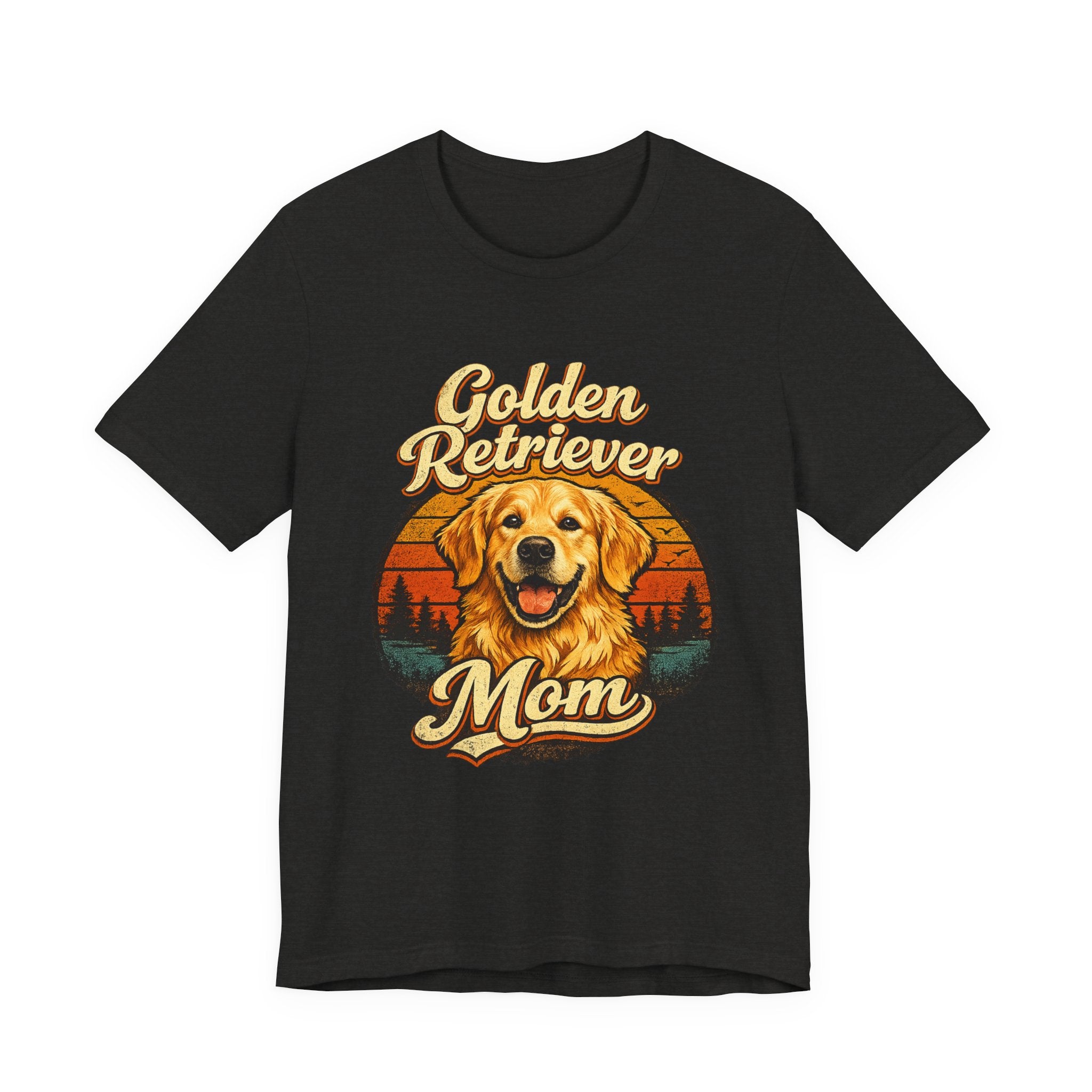 Golden Retriever Mom T-Shirt — Retro Dog Mom Tee