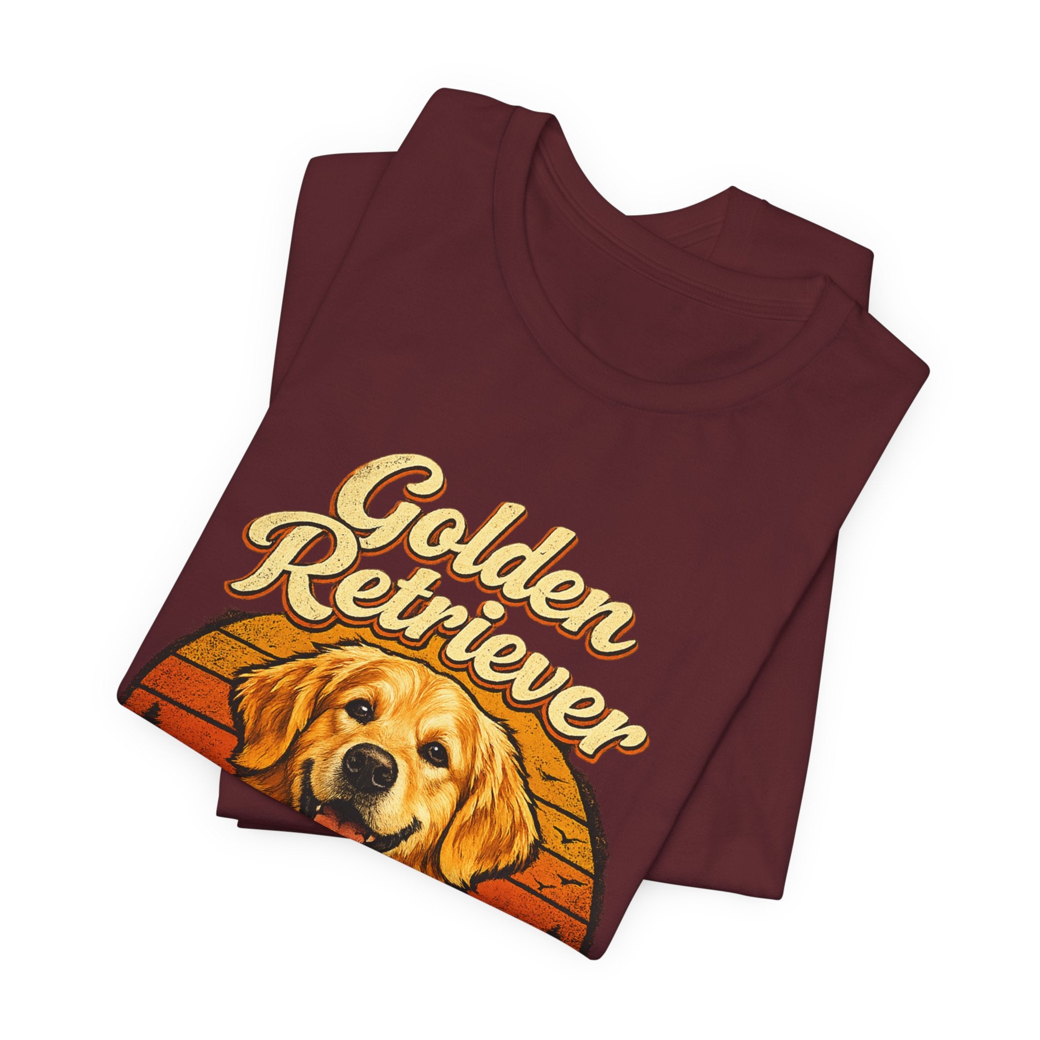 Golden Retriever Mom T-Shirt — Retro Dog Mom Tee