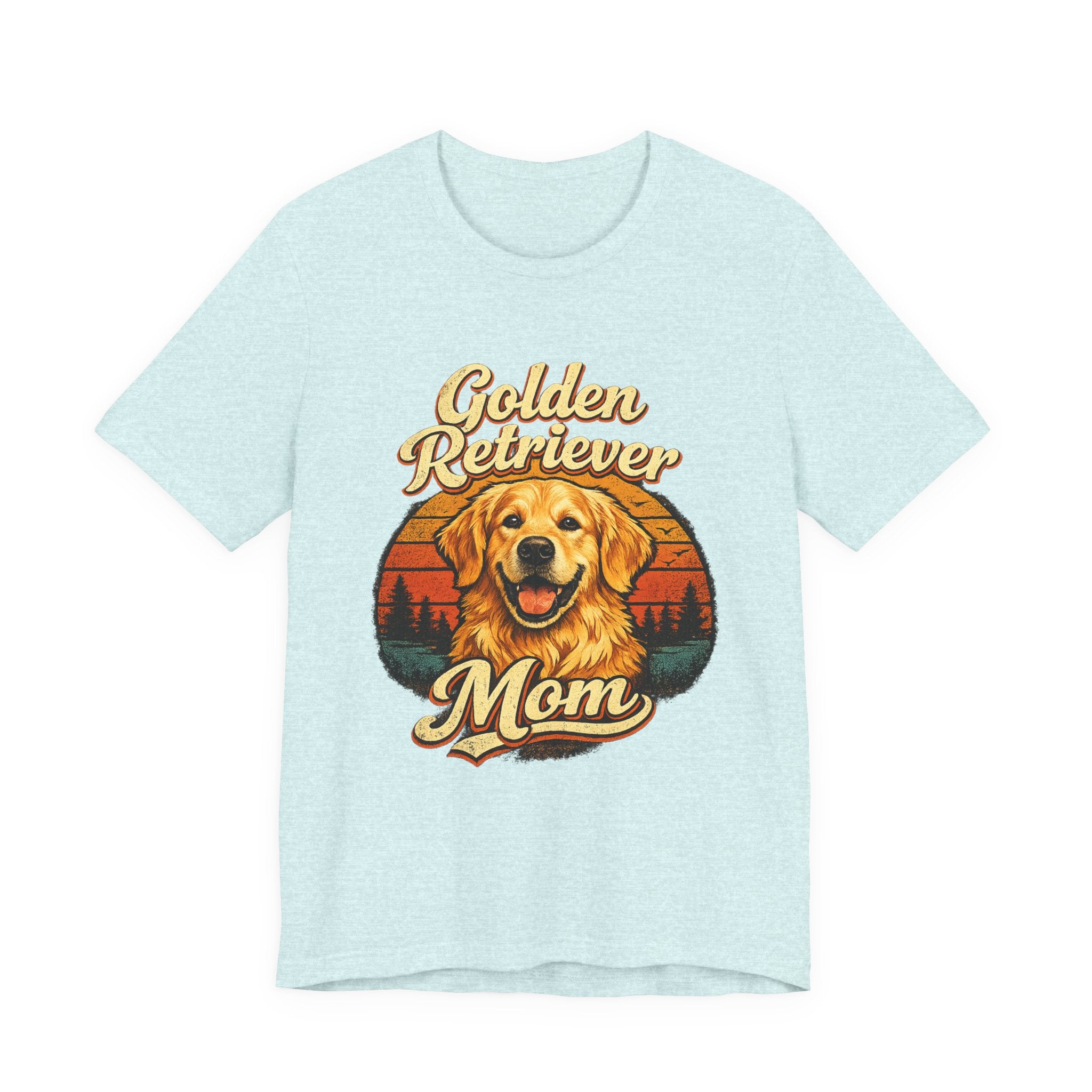 Golden Retriever Mom T-Shirt — Retro Dog Mom Tee