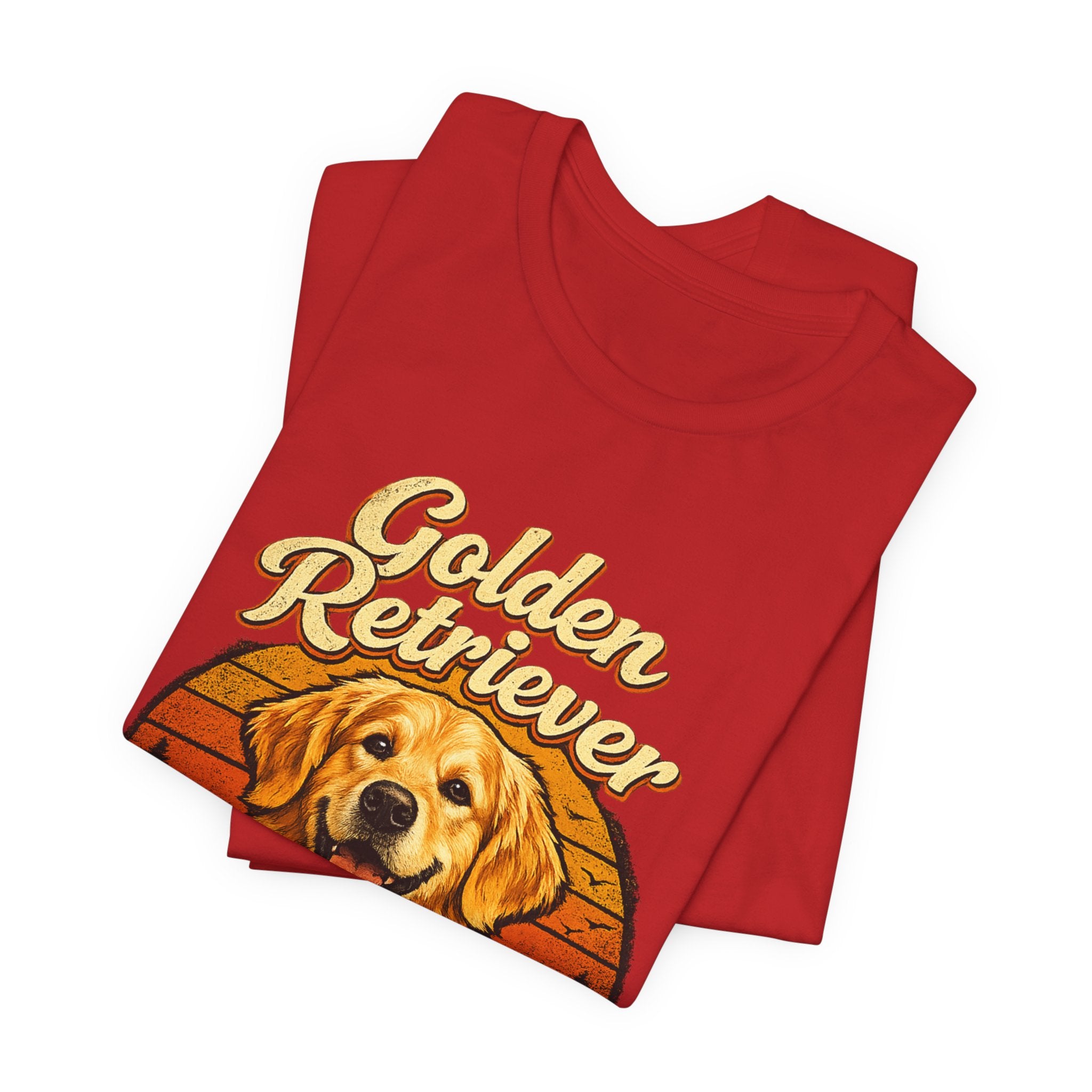 Golden Retriever Mom T-Shirt — Retro Dog Mom Tee