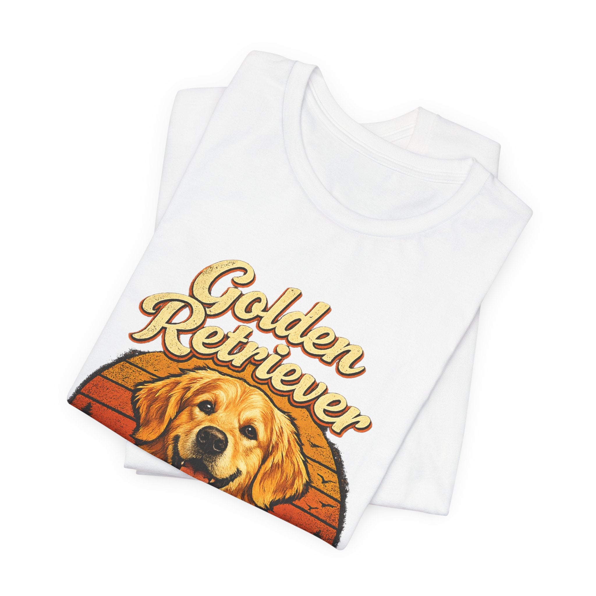Golden Retriever Mom T-Shirt — Retro Dog Mom Tee