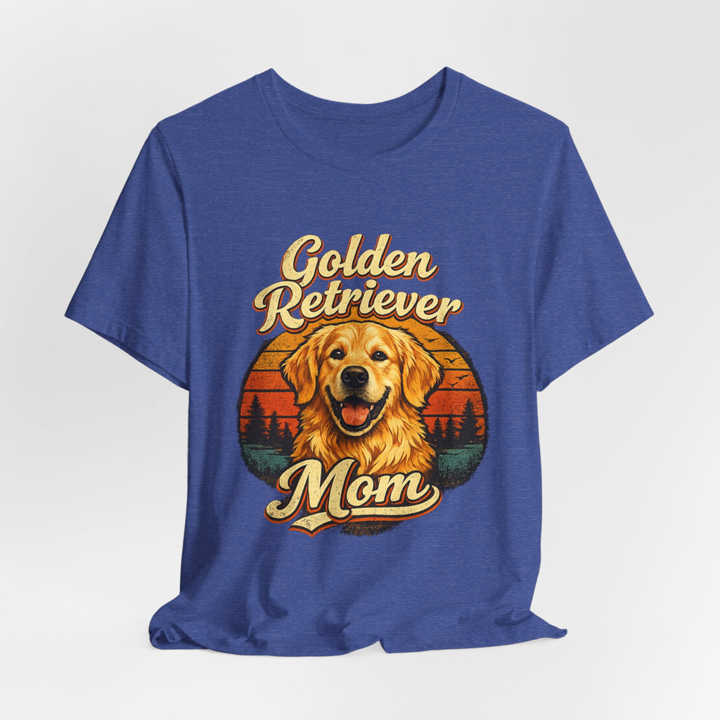 Golden Retriever Mom T-Shirt — Retro Dog Mom Tee