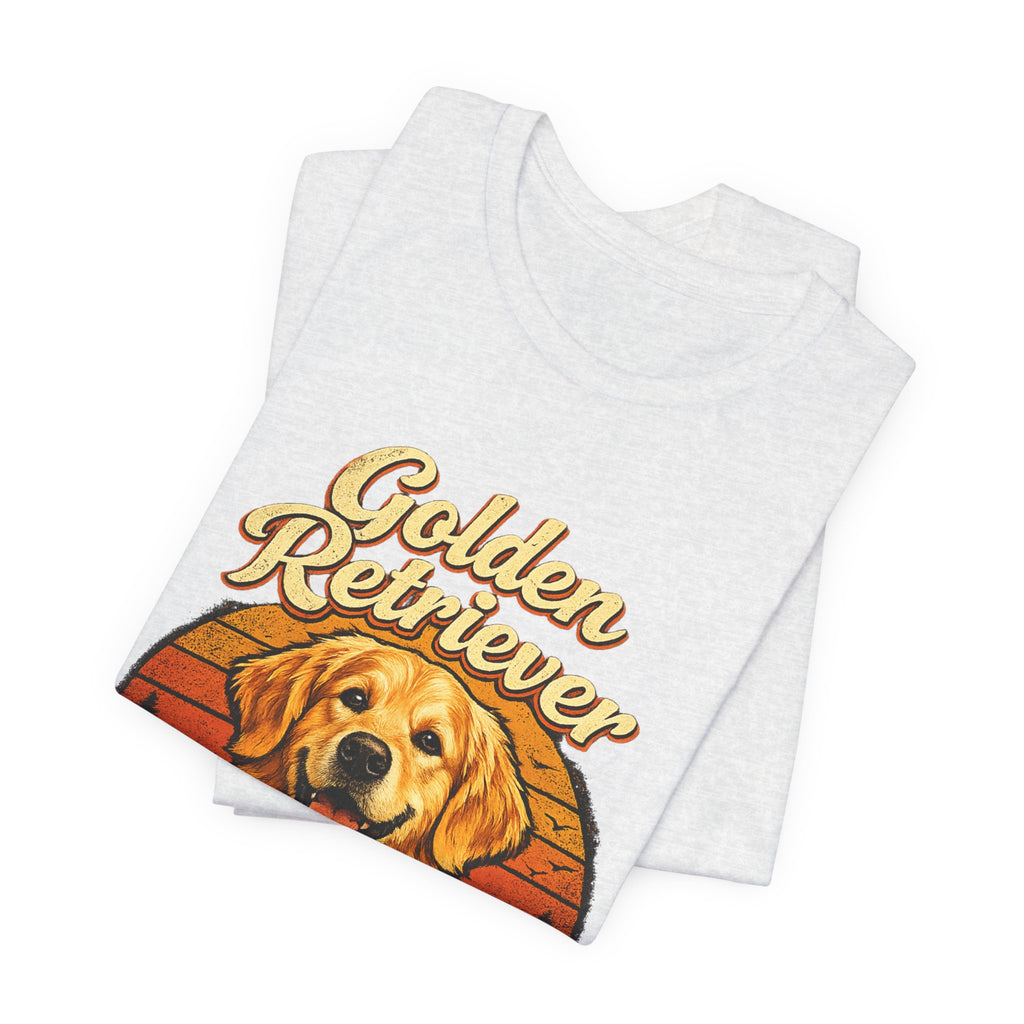 Golden Retriever Mom T-Shirt — Retro Dog Mom Tee