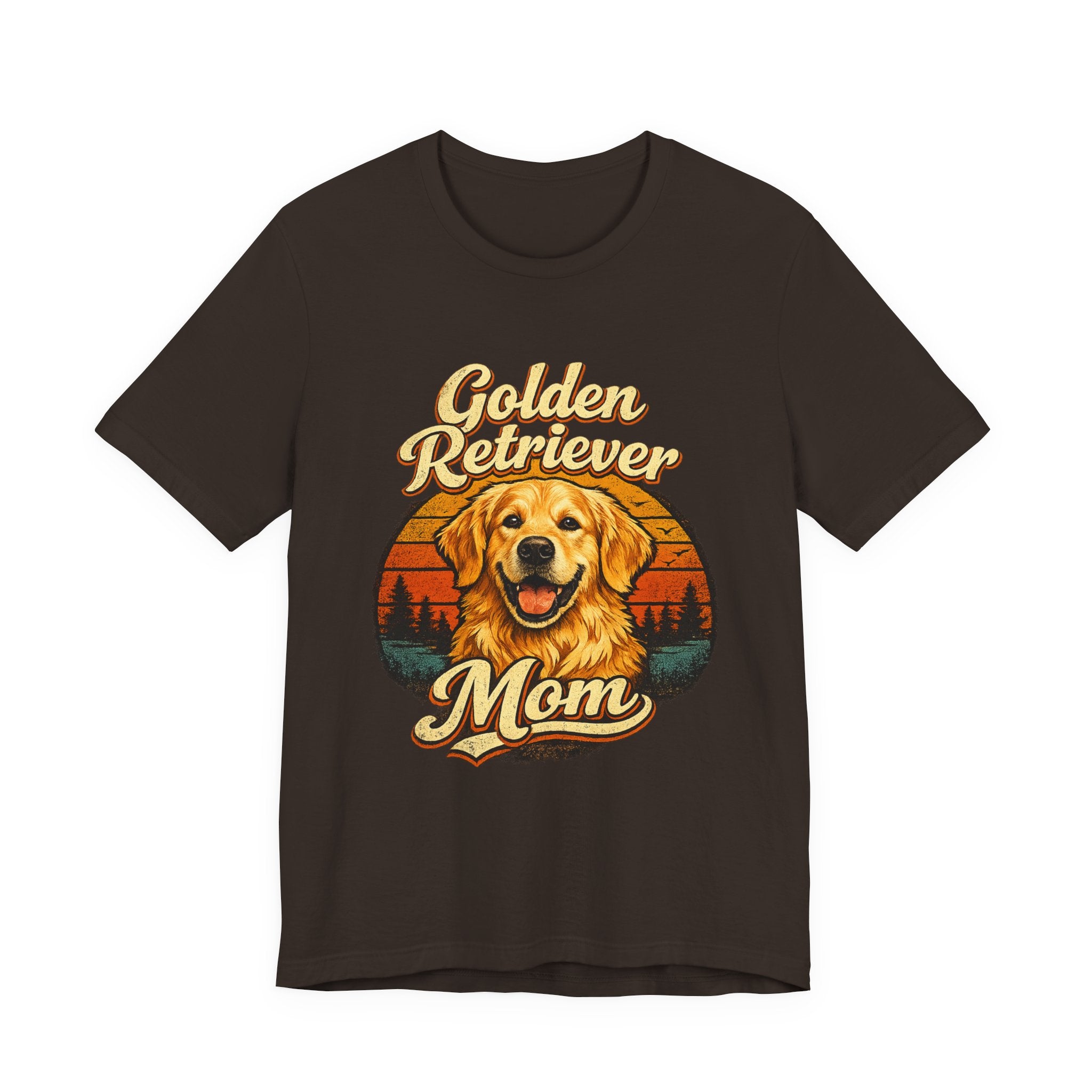 Golden Retriever Mom T-Shirt — Retro Dog Mom Tee